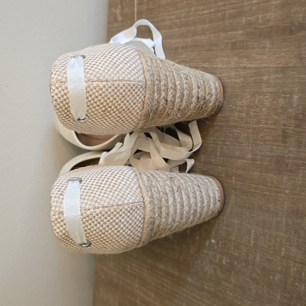 Canvas Espadrille Platform Wedge - Picture 3 of 5